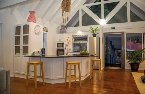 Anse la Blague Villa | Villa Tamanu - Peaceful retreat on Praslin with Private Pool + Free Wifi