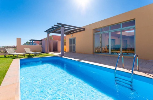 Costa de Antigua Villa | Villa Tamarindos: Large Heated Private Pool, Sea Views, A/C, WiFi