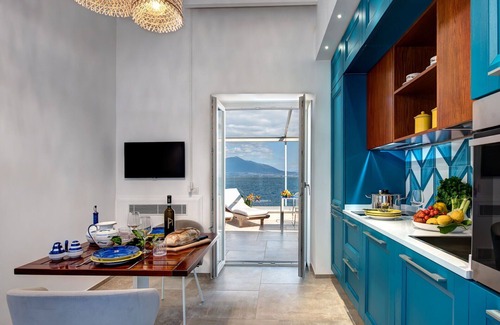 Vico Equense Apartment | VILLA TRAMONTANA - Stunning Waterfront Villa with Private Jacuzzi and Views