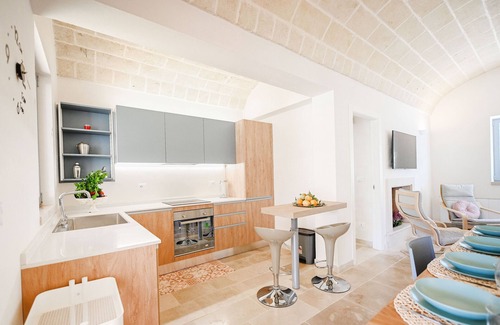 San Michele Salentino Villa | Villa "Trulli Eden 101" with Private Pool, Terraces & Wi-Fi