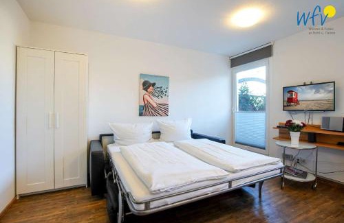 Borkum Apartment | Villa van Harten Ferienwohnung "Leekant"