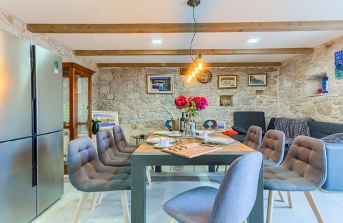 Stanici Villa | Villa Vista Azzurra - with sea views, a private pool and 4 bedrooms for 8+1 guests