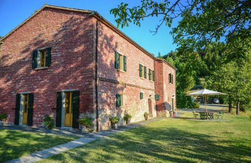 Tredozio Villa | Villa with outbuilding and swimming pool and panoramic view of the Apennines