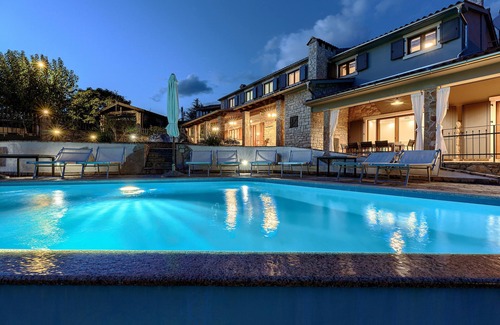 Sveta Nedelja House | Villa Zanetto, 510m2 villa with sauna, indoor & outdoor pool, 3,500m2 natural plot