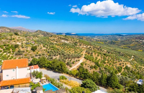 Vlachiana Villa | Villa Zeus: Large Private Pool, Sea Views, A/C, WiFi - 2288