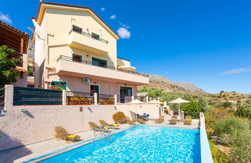 Vlachiana Villa | Villa Zeus: Large Private Pool, Sea Views, A/C, WiFi - 2288