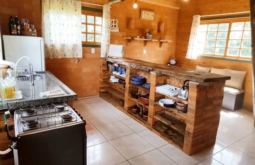 Urubici Cabin | Village Grace, Cabana Estilo Celeiro, com Linda Vista Para o Vale