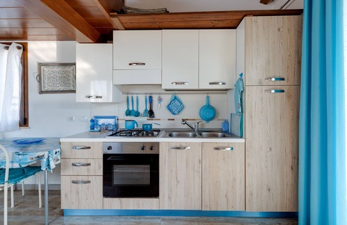 San Giovanni di Sinis Villa | Villino Turchese Beachfront House with Ocean View and Terrace