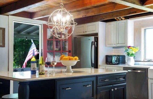 Rowland House | Vintage farmhouse with modern, high-end finishes