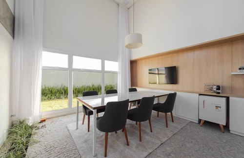 Sao Goncalo Apartment | Vista para o Parque Una com garagem