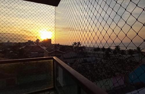 Mongagua Apartment | Vista Privilegiada Plataforma - Ap de Frente Para o Mar