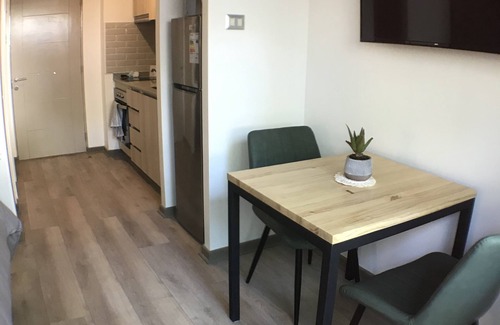 Pucon Apartment | volcano and lake