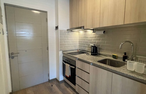 Pucon Apartment | volcano and lake