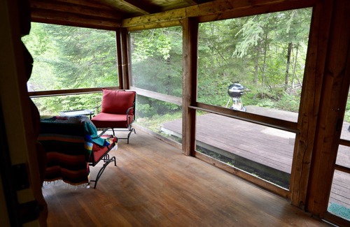 Victory Cabin | VT Log Cabin,NEK,St. J,Snowmobiling, East Burke, Mountain Bike,Pond View