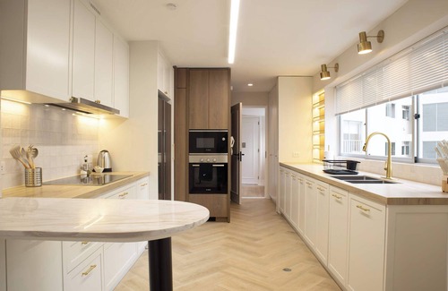 Reducto Apartment | w* | Radiant 3BR Seaview with Great Deco in Miraflores
