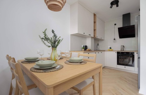 Muranow Apartment | Wałowa 4 | Warsaw | Modern Apartment | Balcony | Old Town