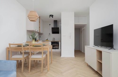 Muranow Apartment | Wałowa 4 | Warsaw | Modern Apartment | Balcony | Old Town