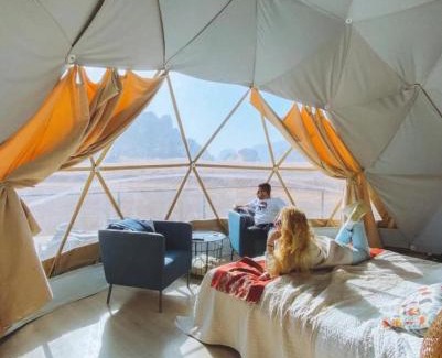 Wadi Rum Other | Wadi Rum Spring Moon & Jeep Tour