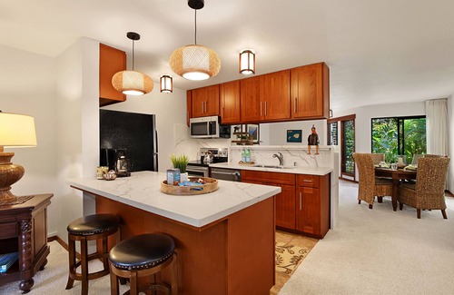 Poipu Condo | Waikomo 302 by Destination Kauai - A/C, Ground Level Updated Condo
