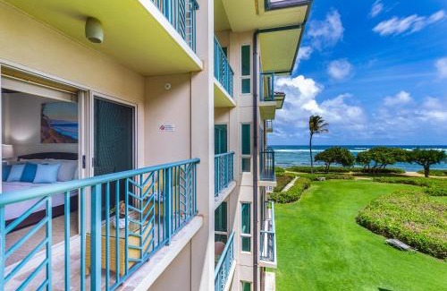Wailua Apartment | Waipouli Beach Resort Exquisite Ocean View Condo in Oceanfront H Building!
