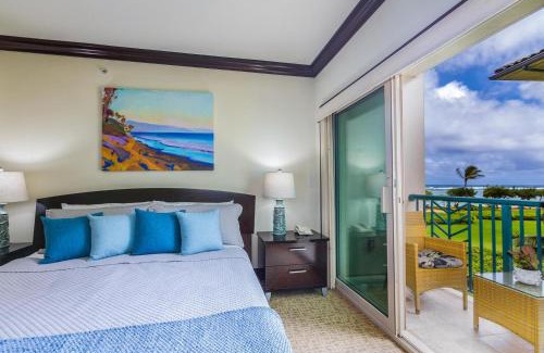 Wailua Apartment | Waipouli Beach Resort Exquisite Ocean View Condo in Oceanfront H Building!