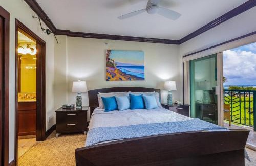 Wailua Apartment | Waipouli Beach Resort Exquisite Ocean View Condo in Oceanfront H Building!