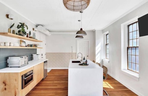 Downtown Syracuse Apartment | Walk Score 99 High End Design Remote Work Special