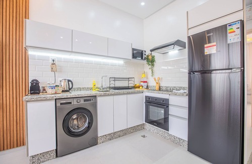 Imi Ouaddar Apartment | Walk to Beach & 10mn to Taghazout, Remote Work, AC & Free Parking