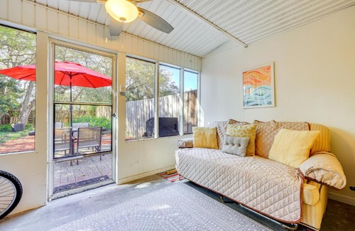 Vilano Beach Apartment | Walk to Beach Gem with Fenced Yard in St Augustine