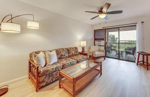 Nawiliwili Apartment | Walk to Kalapaki Beach Condo with Ocean and Mtn View!