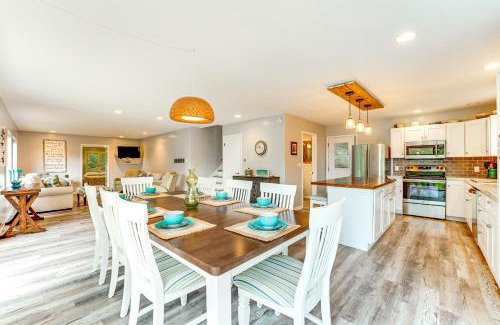 Montague House | Walk to Semi-Private Beach Lake Michigan Getaway