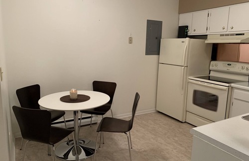 Munising Apartment | Walk to the Cruise ship park in our private lot Downtown location