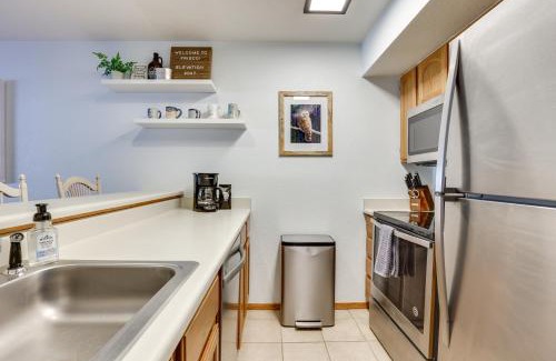 Frisco Apartment | Walkable Frisco Condo Mtn Views and Shared Hot Tub!