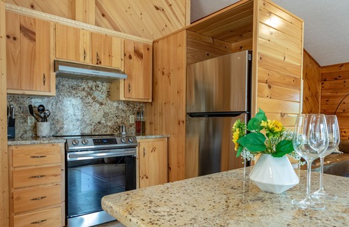 Waynesville Cabin | Wandering Bear Cabin w/Hot Tub & Mountain Views!