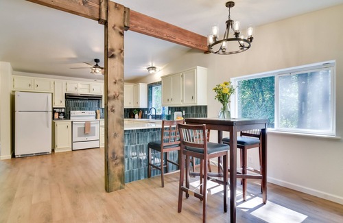 Washougal House | Washington Retreat: Fire Pit, Hot Tub & Ping Pong!