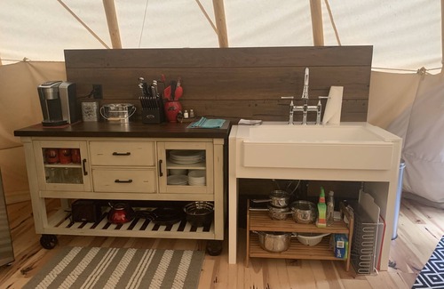 Laidlaw House | Water front teepee