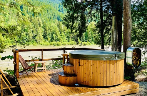 Laidlaw House | Water front teepee