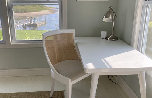 East Quogue House | Waterfront Beach Home with Dock in the Hamptons