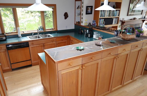 West Sound Cottage | Waterfront cottage with tidelands, creek and waterfall!