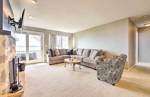 Dewittville Condo | Waterfront Dewittville Condo w/ Furnished Balcony!