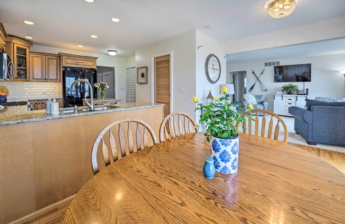 Casco House | Waterfront East China Home w/Dock & Patio!