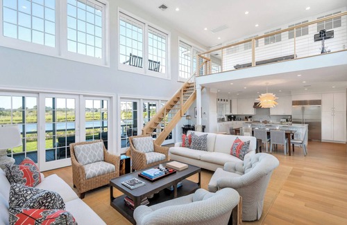 Quogue House | Waterfront Estate in Quogue with Private Dock, Pool & Resort-Style Grounds