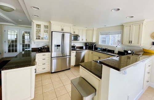 Union House | Waterfront home with dock, spacious deck & picturesque views