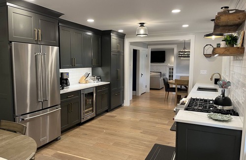 Twin Lakes House | Waterfront home with private hot tub and pier on Lake Elizabeth!