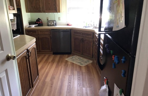 Taylor Creek House | Waterfront, indoor pool, covered marina, fenced 3/2 home