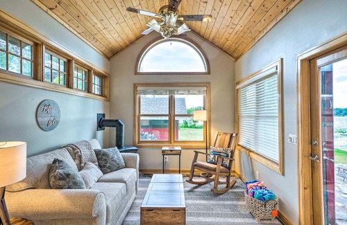 Mound House | Waterfront Mound Retreat with Dock and Lake Access!