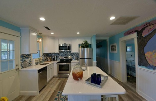 Murrells Inlet House | Waterfront + on Marshwalk w/Dock, Yard & Grill