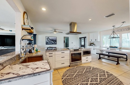 Port Charlotte House | Waterfront Paradise: Heated Saltwater Pool, Private Dock, Snowbird-Friendly