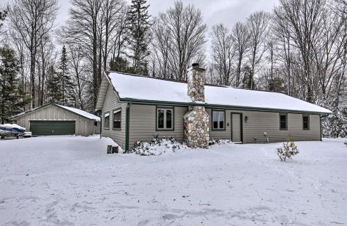 Park Falls House | Waterfront Pike Lake Retreat Snowmobile Paradise
