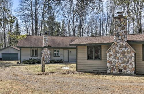 Park Falls House | Waterfront Pike Lake Retreat Snowmobile Paradise